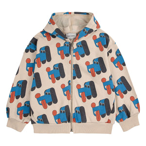 Bobo Choses - Hoodie Sweat Dogs Organic Cotton | Beige