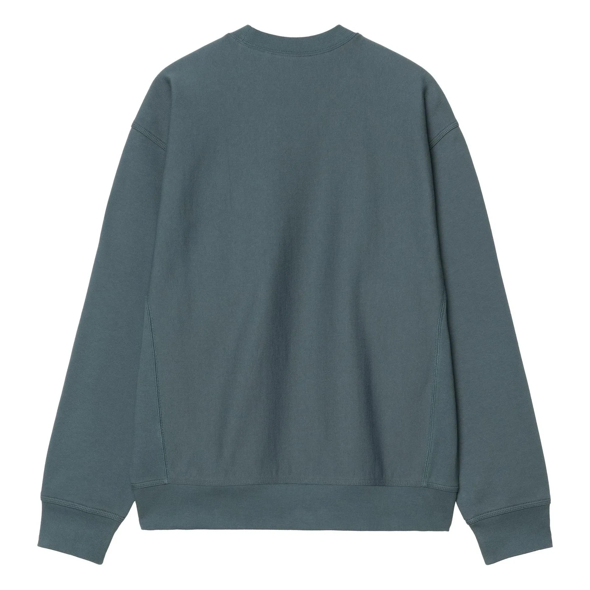 Carhartt WIP - American Script Sweatshirt | Blue-Green