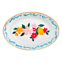 Bitossi - Plate Con Amore, Chiara Perano | Blue
