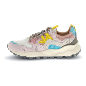 Flower Mountain - Yamano 3 Suede and Nylon Sneakers | Light Pink