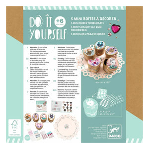 Djeco - DIY Kit - Create Mini Boxes