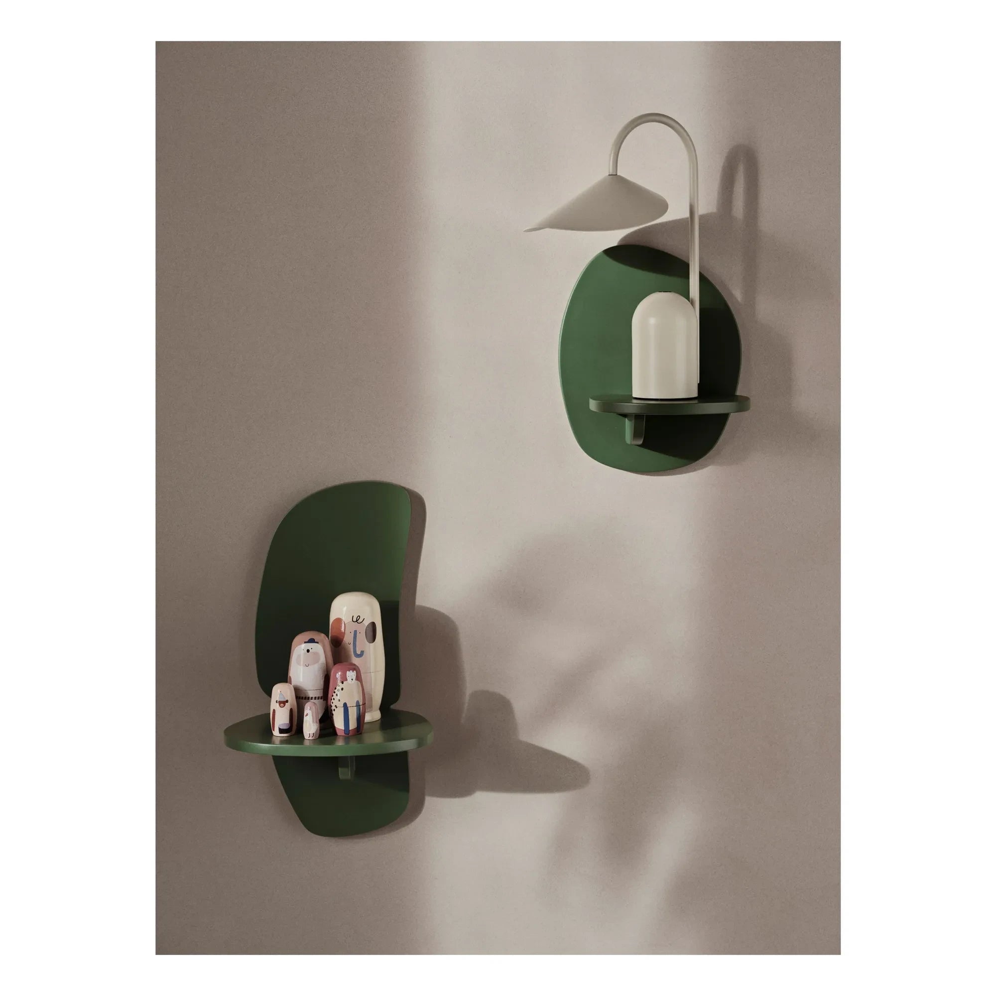 Ferm Living Kids - Pilu H25 Shelf | Green