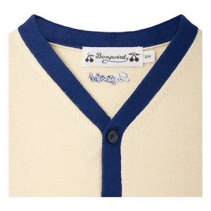 Bonpoint - Tahiel Organic Cotton Cardigan | Cream