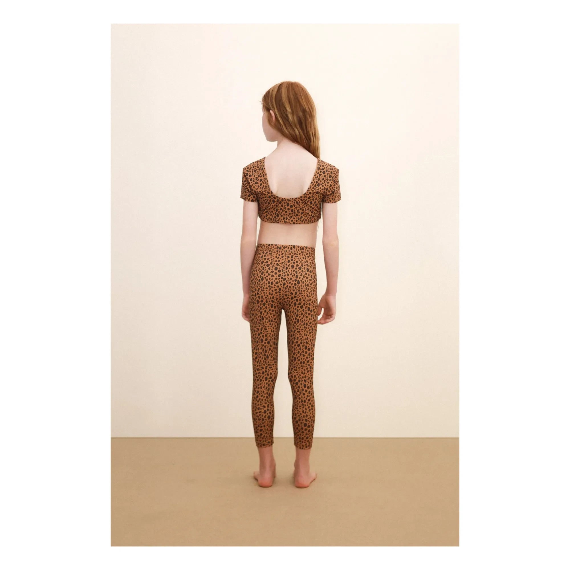 Tinycottons - Leopard Leggings | Brown