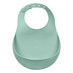 Béaba - Silicone Baby Bib | Sage