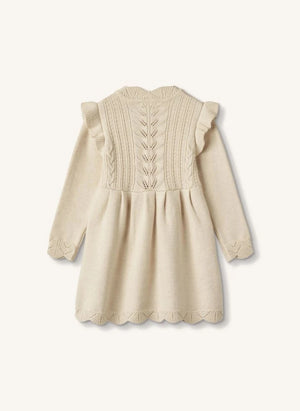 Fliink - Alilly Knit Dress | Ecru