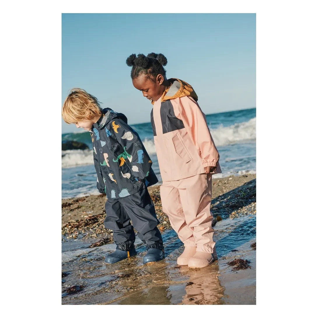 Liewood - Manu Dinosaurs Rainwear Set Made from Recycled Fibers | Navy