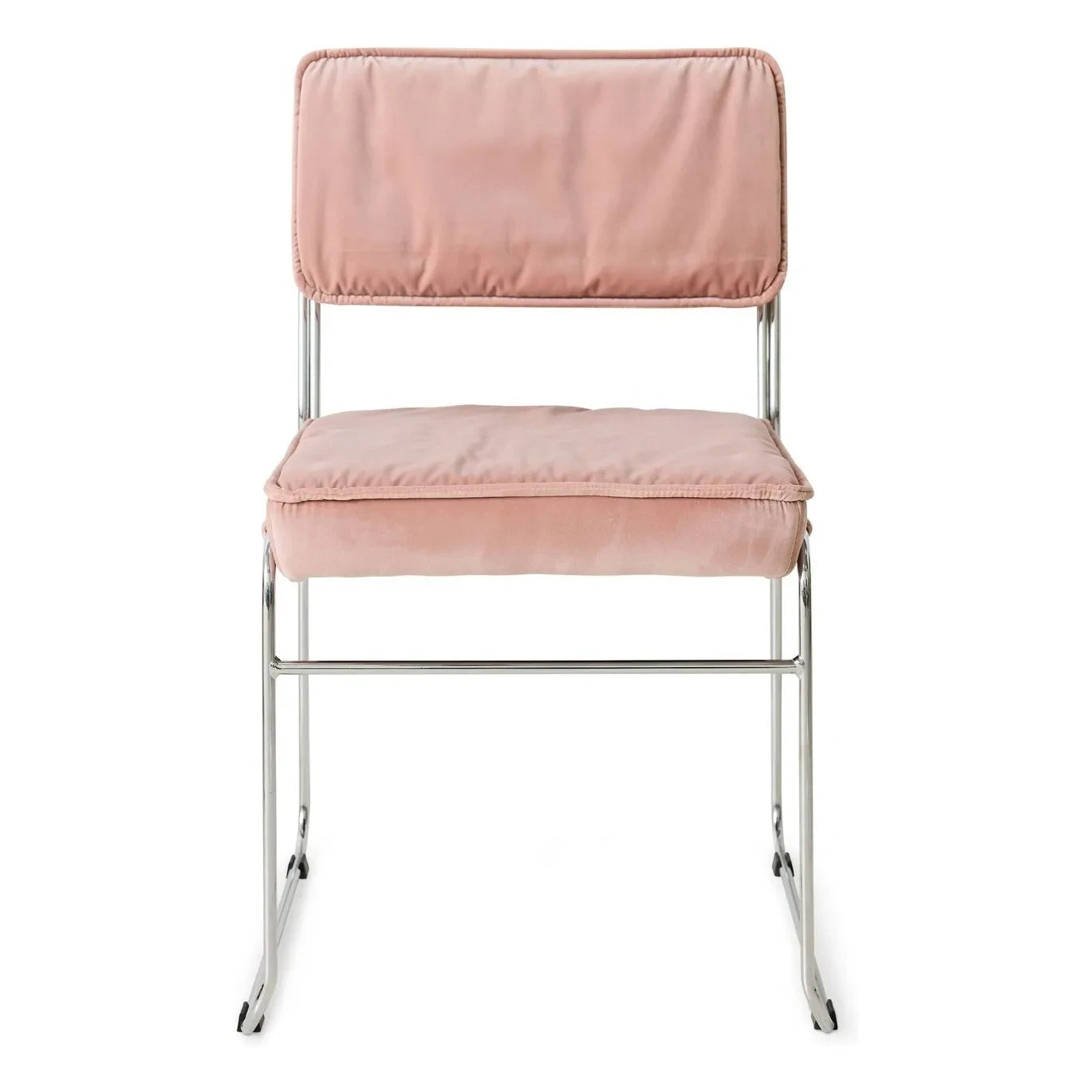 HKliving - Endless velvet chairs - Set of 2 | Pink
