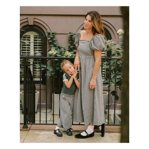 Rylee + Cru - Checkered Pants | Black