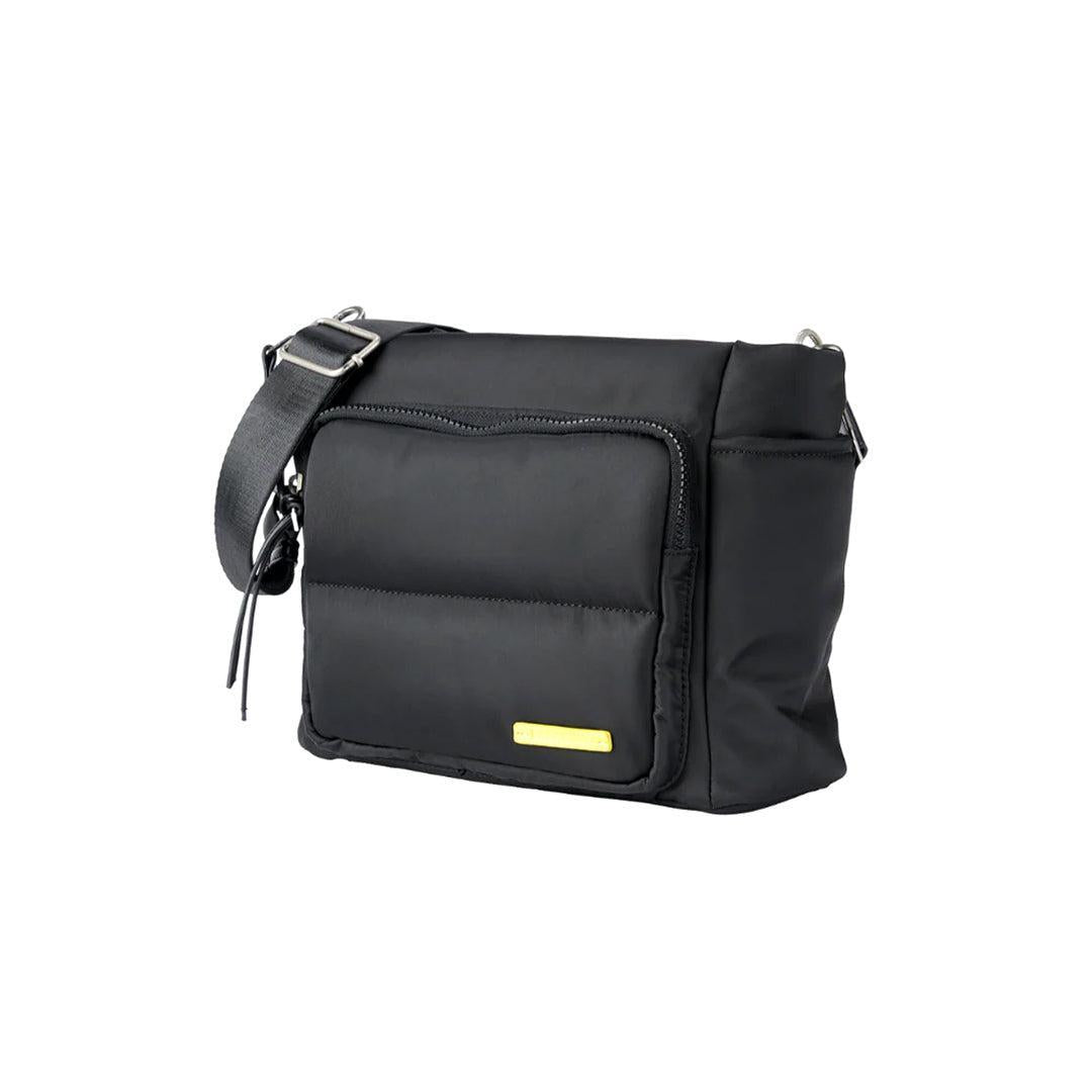 Bababing Joey Cross Body Changing Bag/ Stroller Organiser - Black-Changing Bags-Black- | Natural Baby Shower