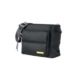 Bababing Joey Cross Body Changing Bag/ Stroller Organiser - Black-Changing Bags-Black- | Natural Baby Shower