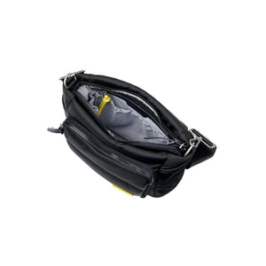 Bababing Joey Cross Body Changing Bag/ Stroller Organiser - Black-Changing Bags-Black- | Natural Baby Shower