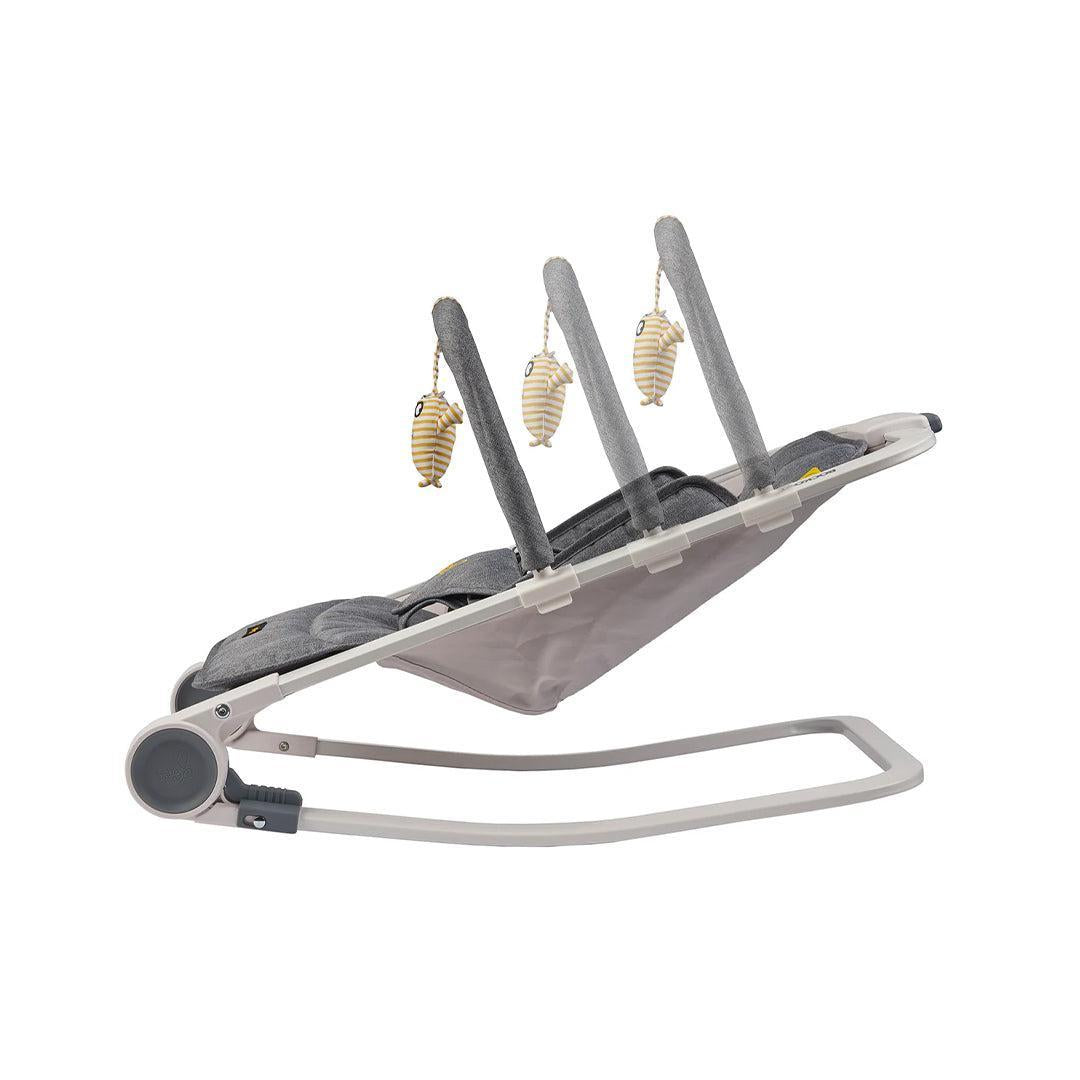Bababing Rockout Baby Rocker - Grey Marl-Rockers-Grey Marl- | Natural Baby Shower