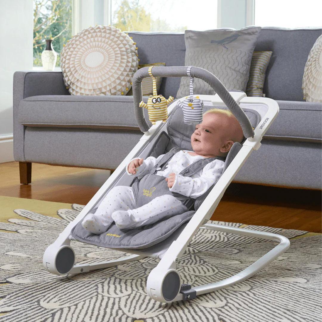 Bababing Rockout Baby Rocker - Grey Marl-Rockers-Grey Marl- | Natural Baby Shower