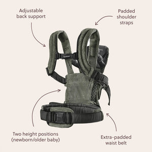 BabyBjorn Harmony Woven Melange - Light Beige-Baby Carriers-Light Beige-One Size | Natural Baby Shower