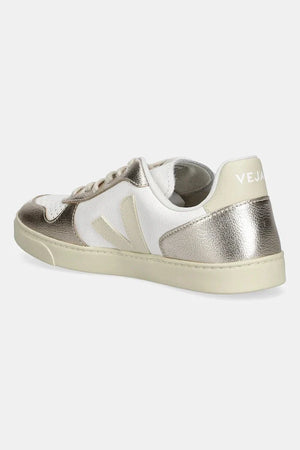 Çocuk Deri Sneaker Veja Small V-10 Laces