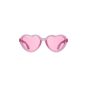 Babiators Original Mirrored Heart Sunglasses - Fuchsia Haze-Sunglasses-Fuchsia Haze-0-2y | Natural Baby Shower