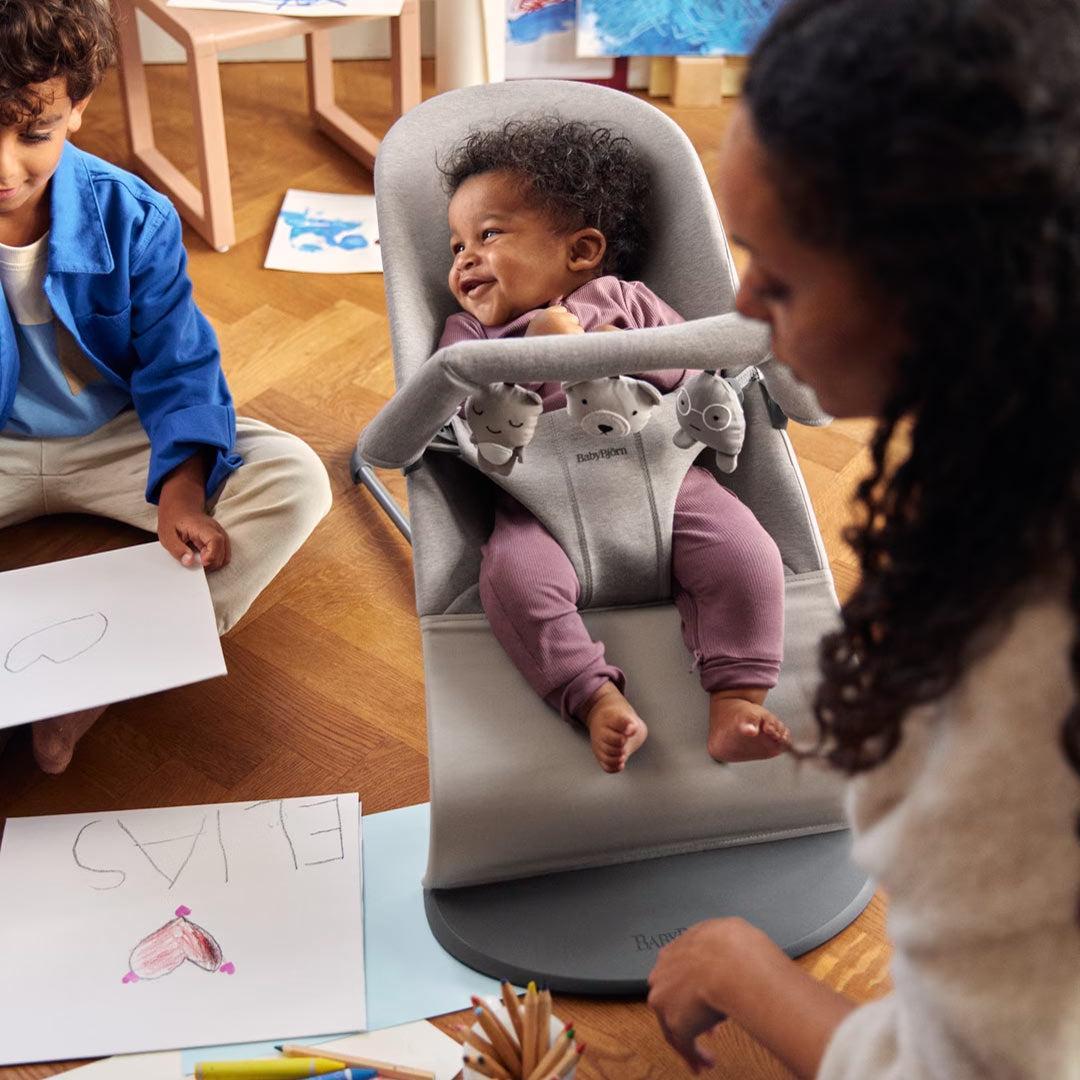 BabyBjörn Toy for Bouncer - Soft Friends-Baby Bouncer Toy Bars-Soft Friends- | Natural Baby Shower