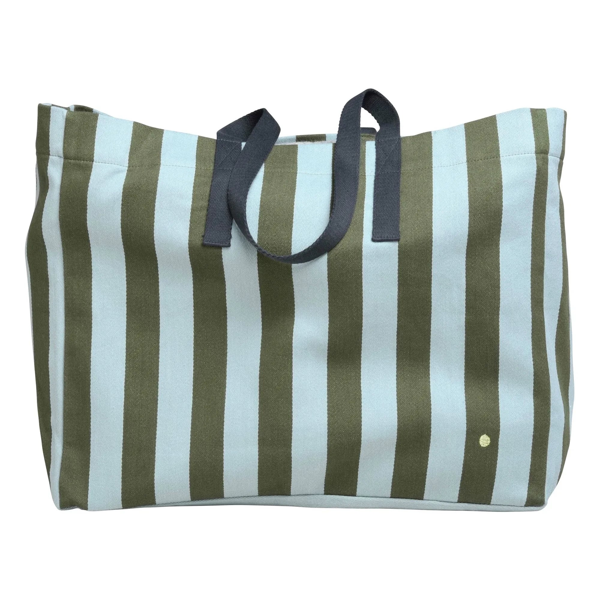 La cerise sur le gâteau - Rita Tote Bag | Turquoise - Dark Green
