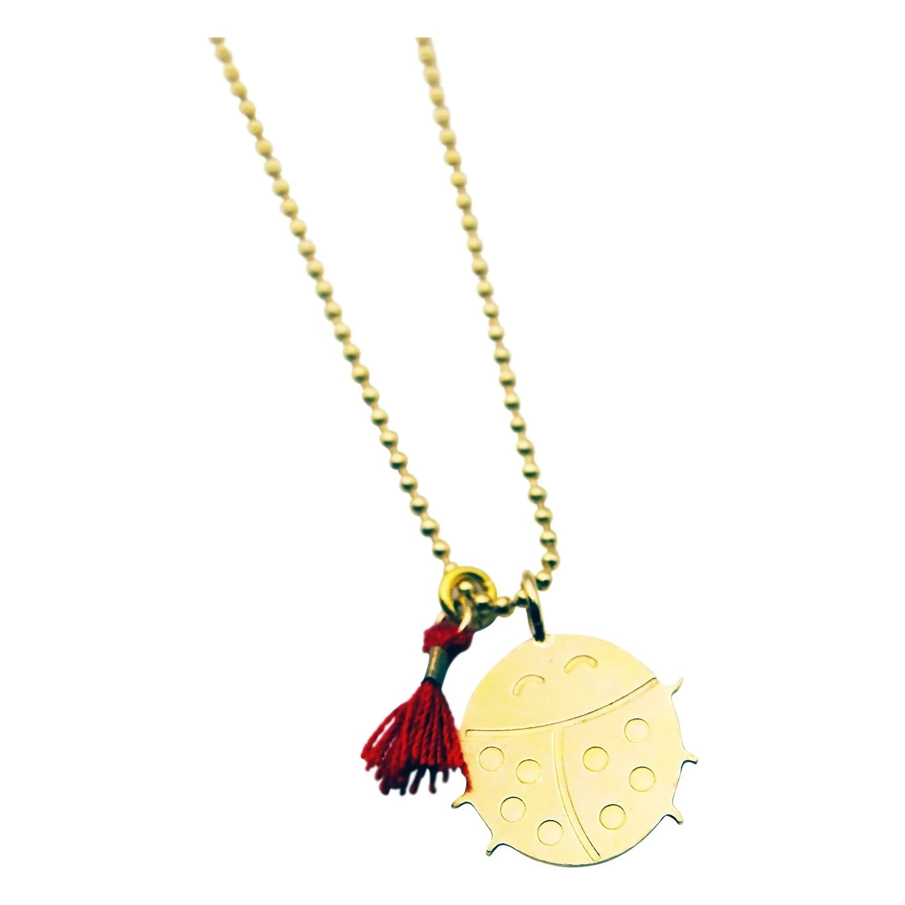 Adorabili - Ladybug Necklace | Gold
