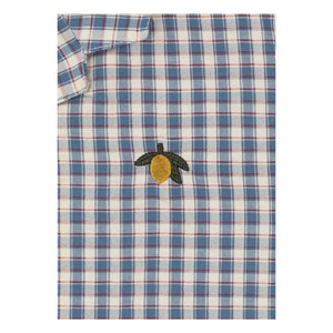Konges Sløjd - Kim Carreaux organic cotton shirt | Blue