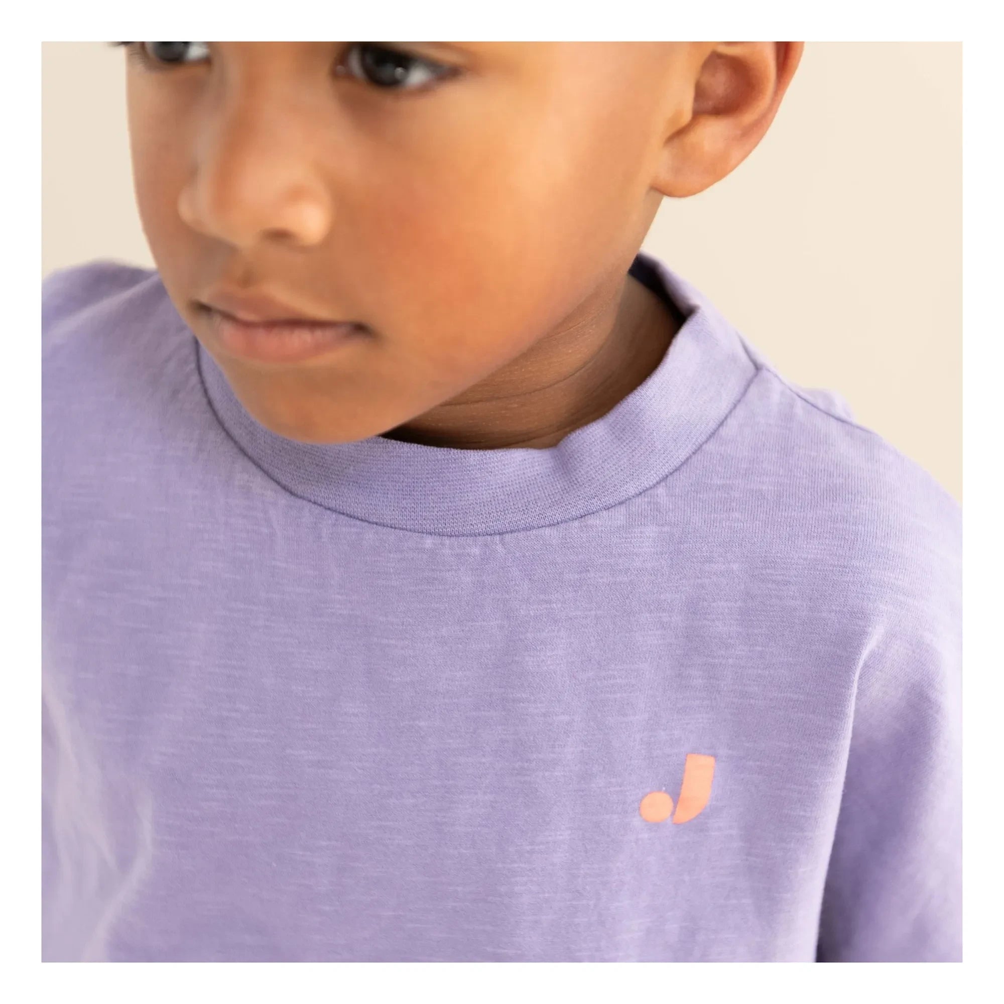 Jenest - Oversized T-shirt Ben En Route Organic Cotton | Purple