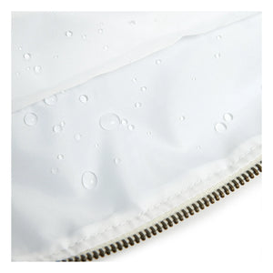 Nobodinoz - Hyde Park Blue Leaves Waterproof Baby Bag | Blue