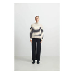 FUB - Marinière Wool Sweater - Women's Collection | Off-white