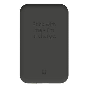 Kreafunk - ToCHARGE QI Powerbank | Black