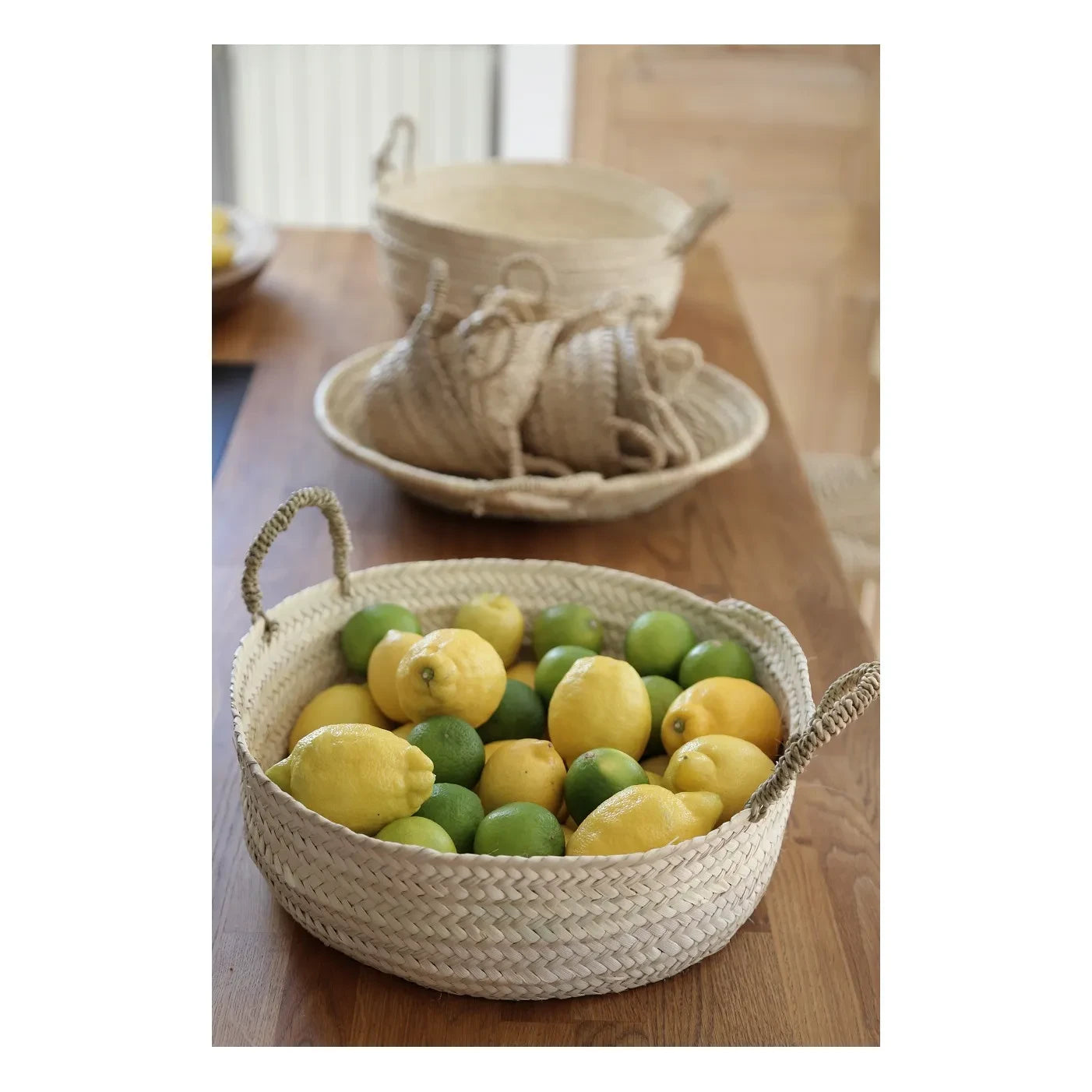 Cosydar - Round Palm Leaf Basket