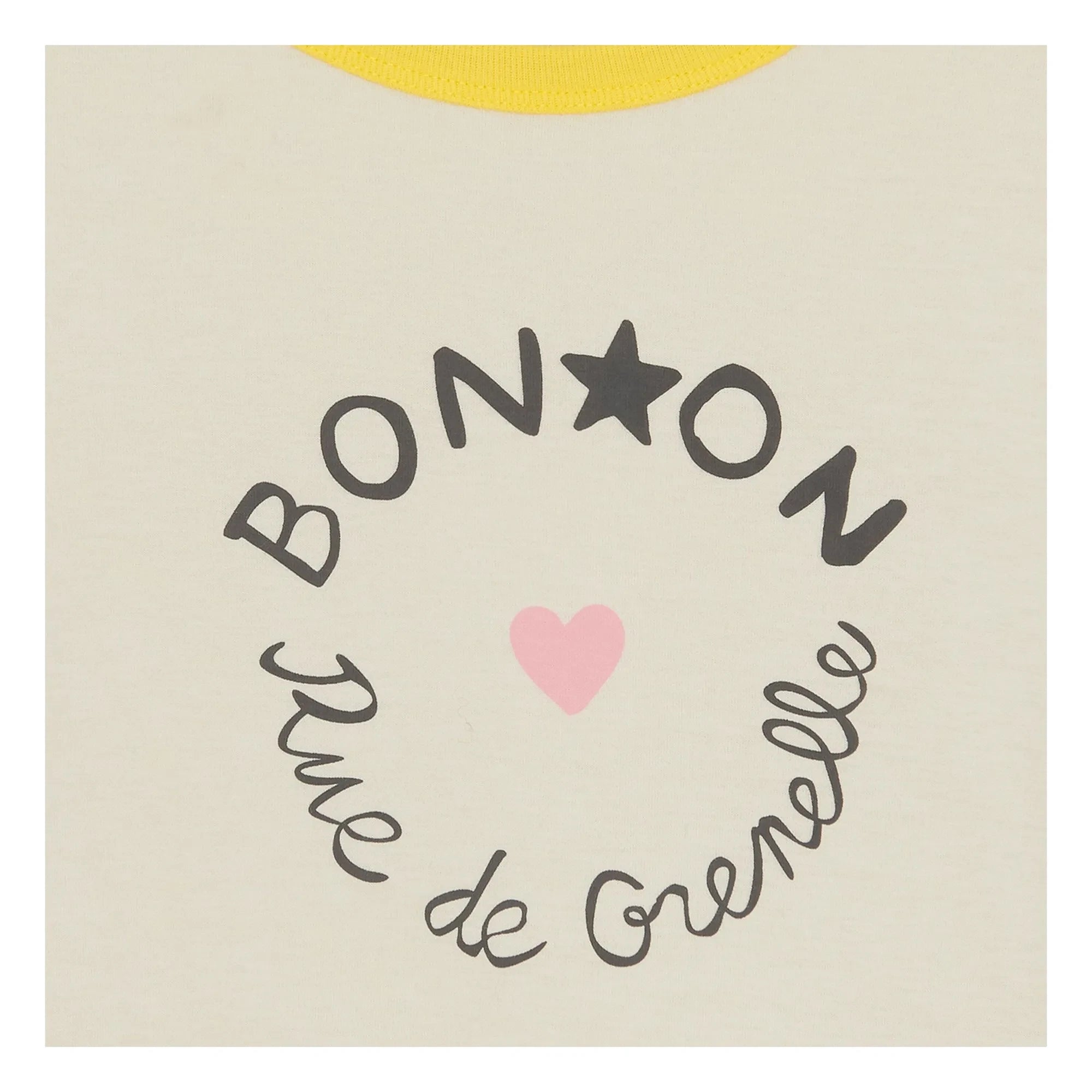 Bonton - Napo Contrast T-shirt | Cream