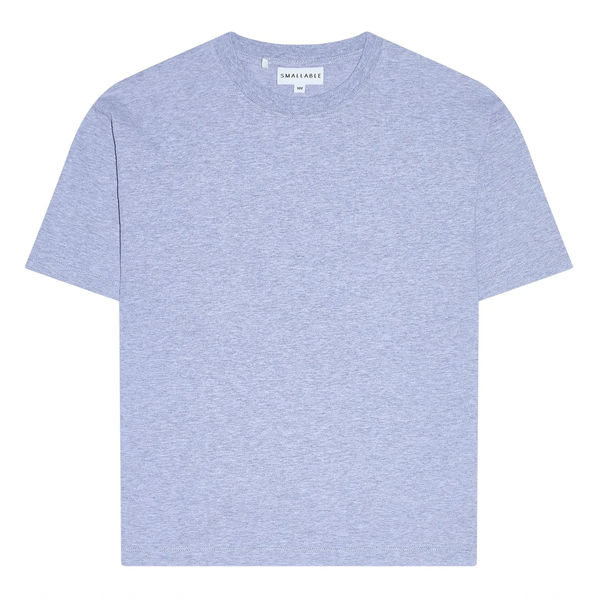 Smallable Kid - Nils Organic Cotton T-shirt | Grey Melange