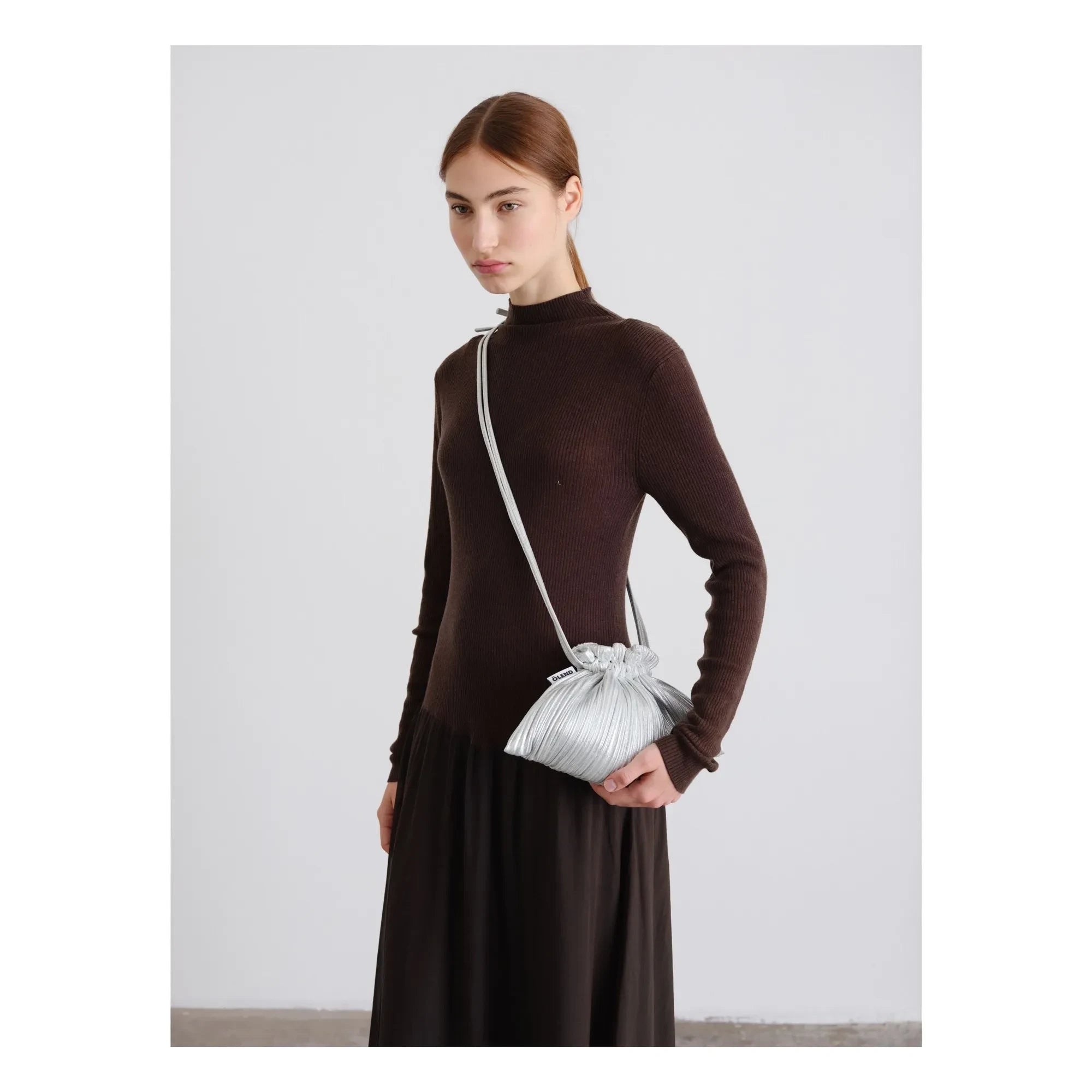 Olend - Shell Bag | Silver