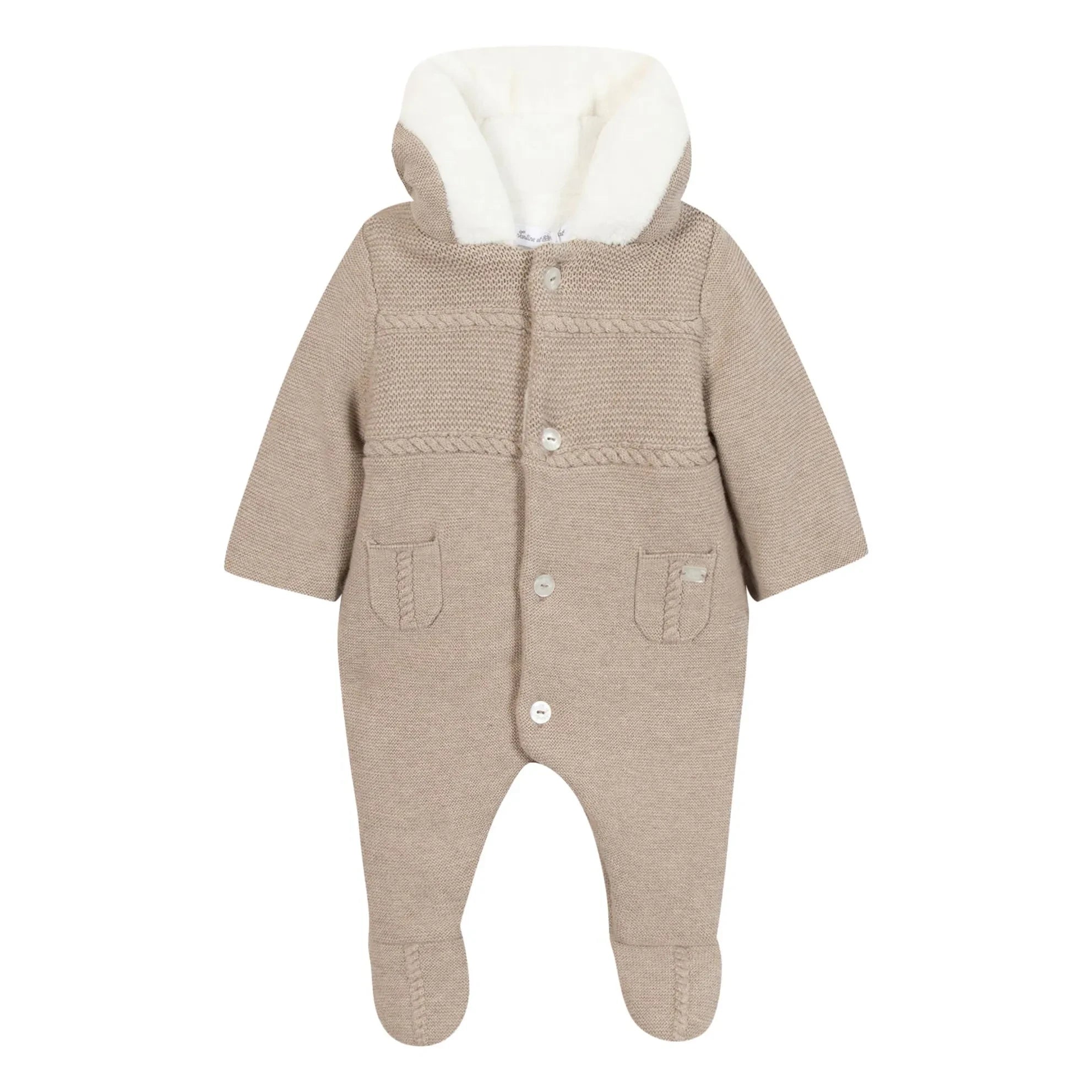 Tartine et Chocolat - Combi Pilote Wool | Oat