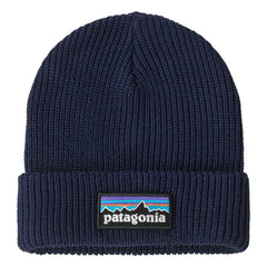 Patagonia - Recycled Fiber Logo Beanie | Navy Blue
