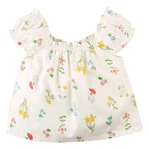 Gingersnaps - Top Volants Jennie | White