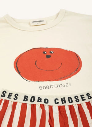 Bobo Choses - Bobo Choses Organic Cotton T-Shirt and Pants Set | Red