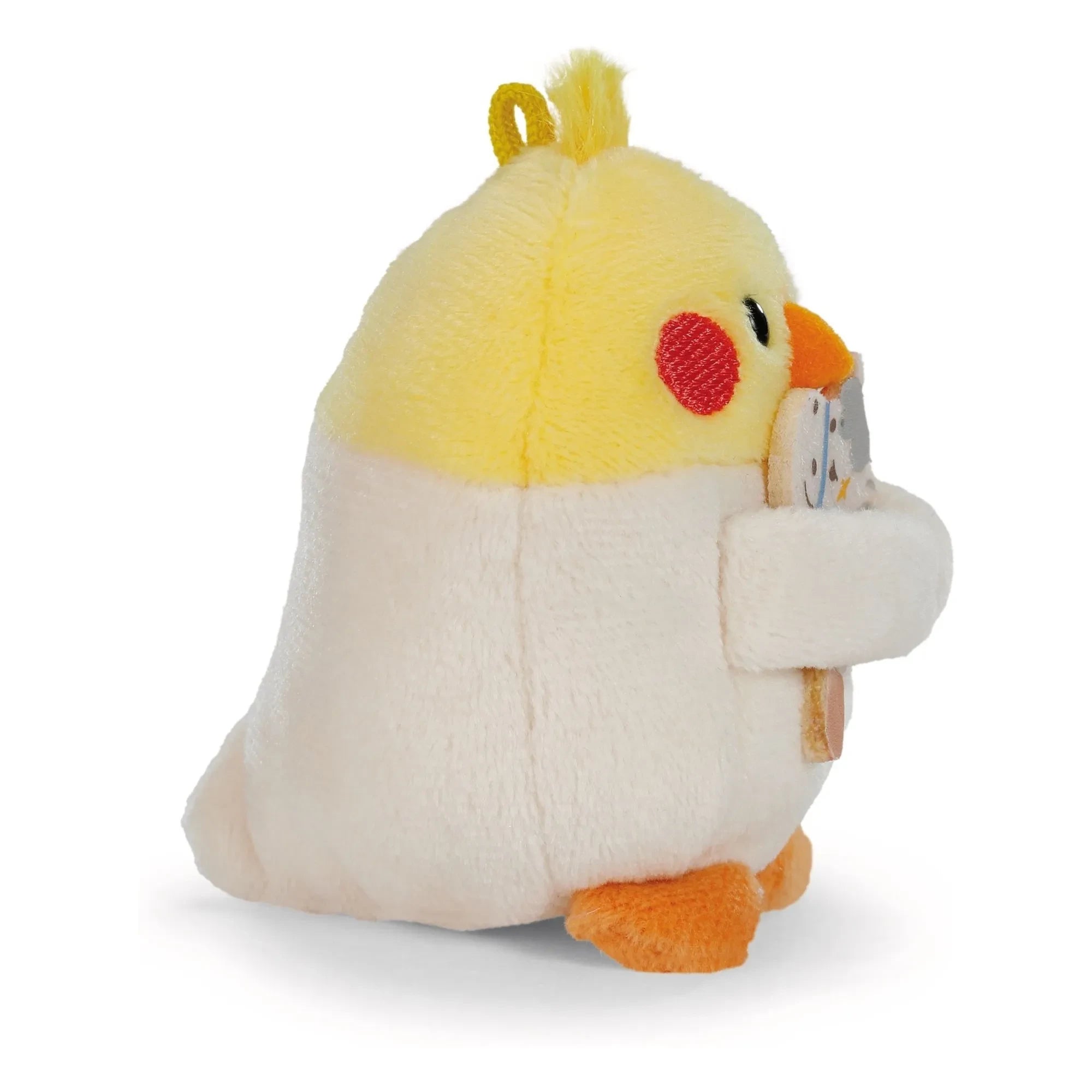 Nici - Knight Costumed Chipsy budgie plush | Gray