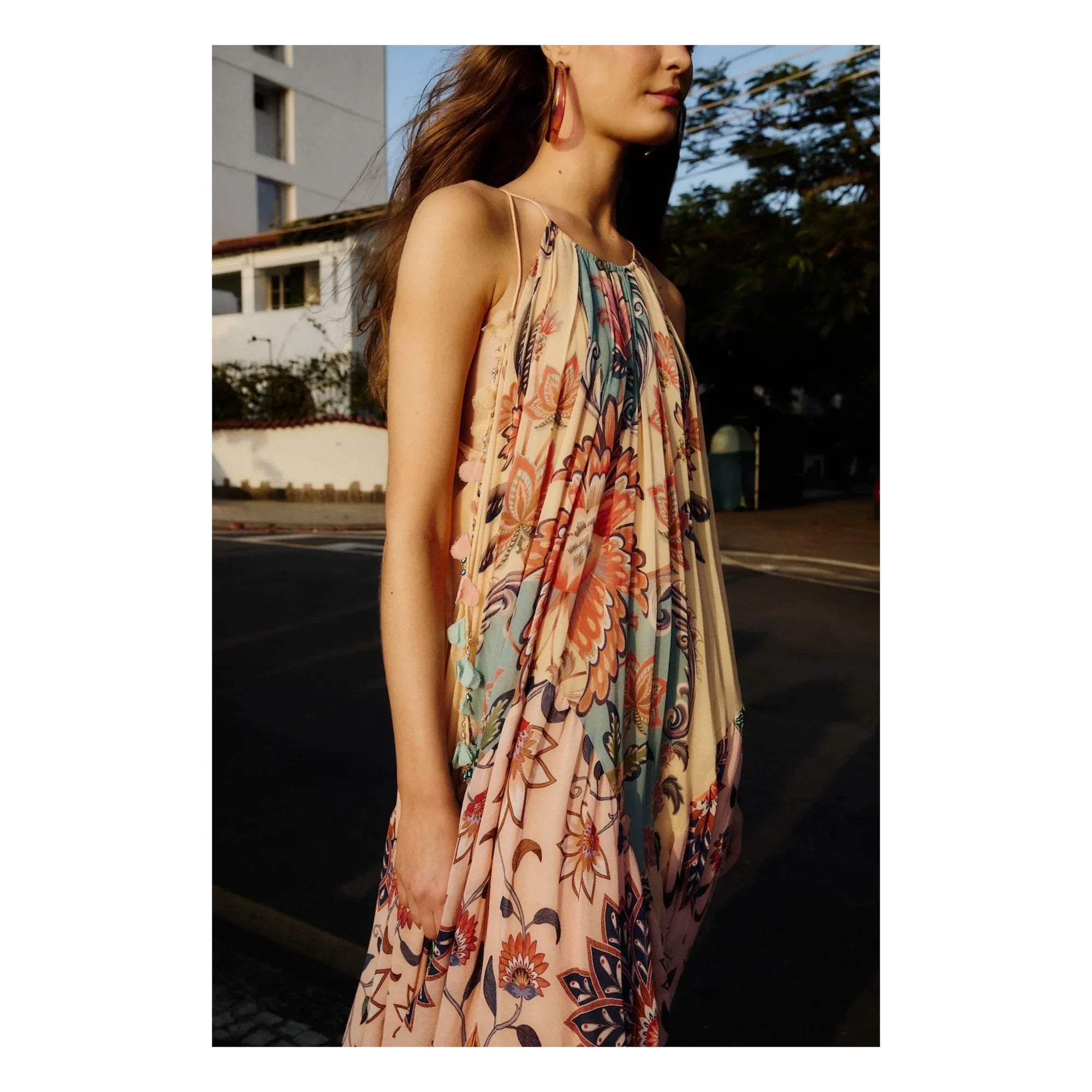 Farm Rio - Delhi Boho Dress | Pink
