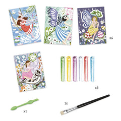 Djeco - Fairy DIY Glitter Painting Set