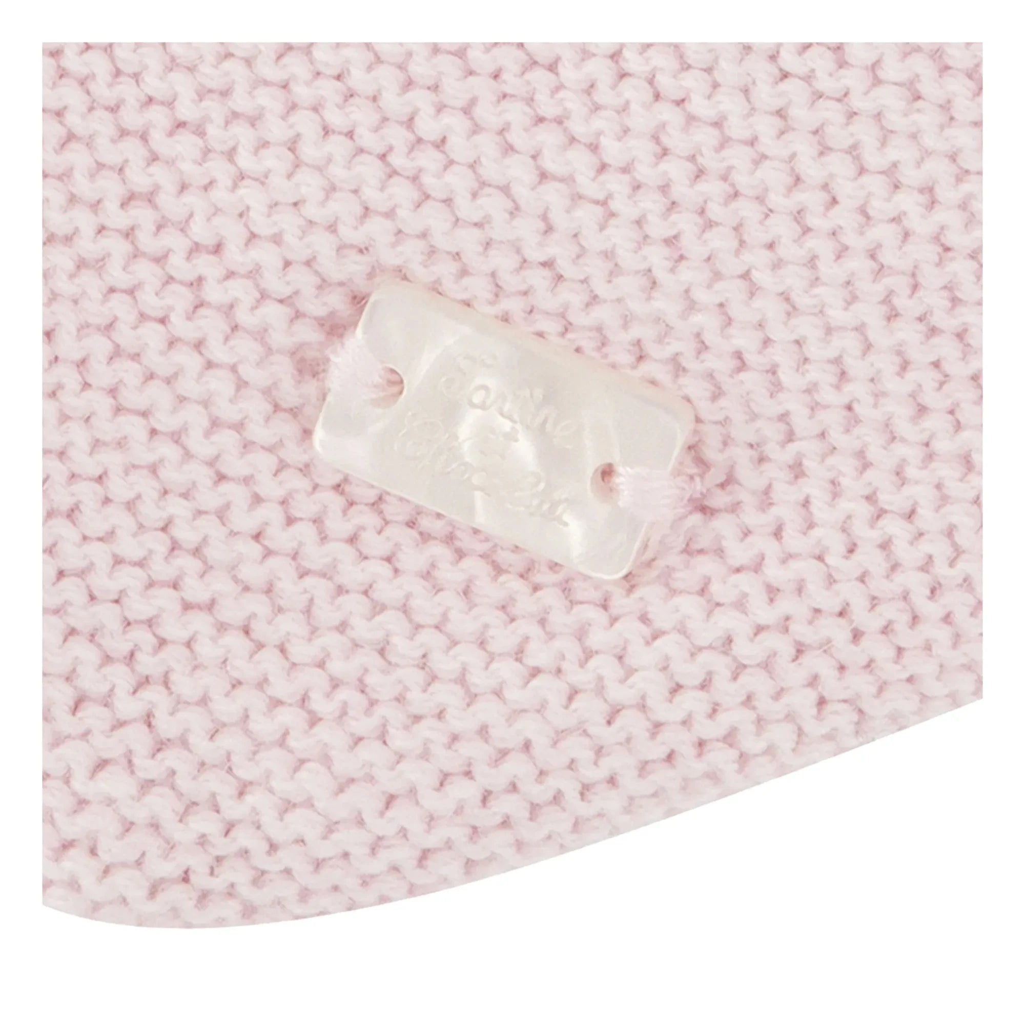 Tartine et Chocolat - Pink Ribbed Beanie