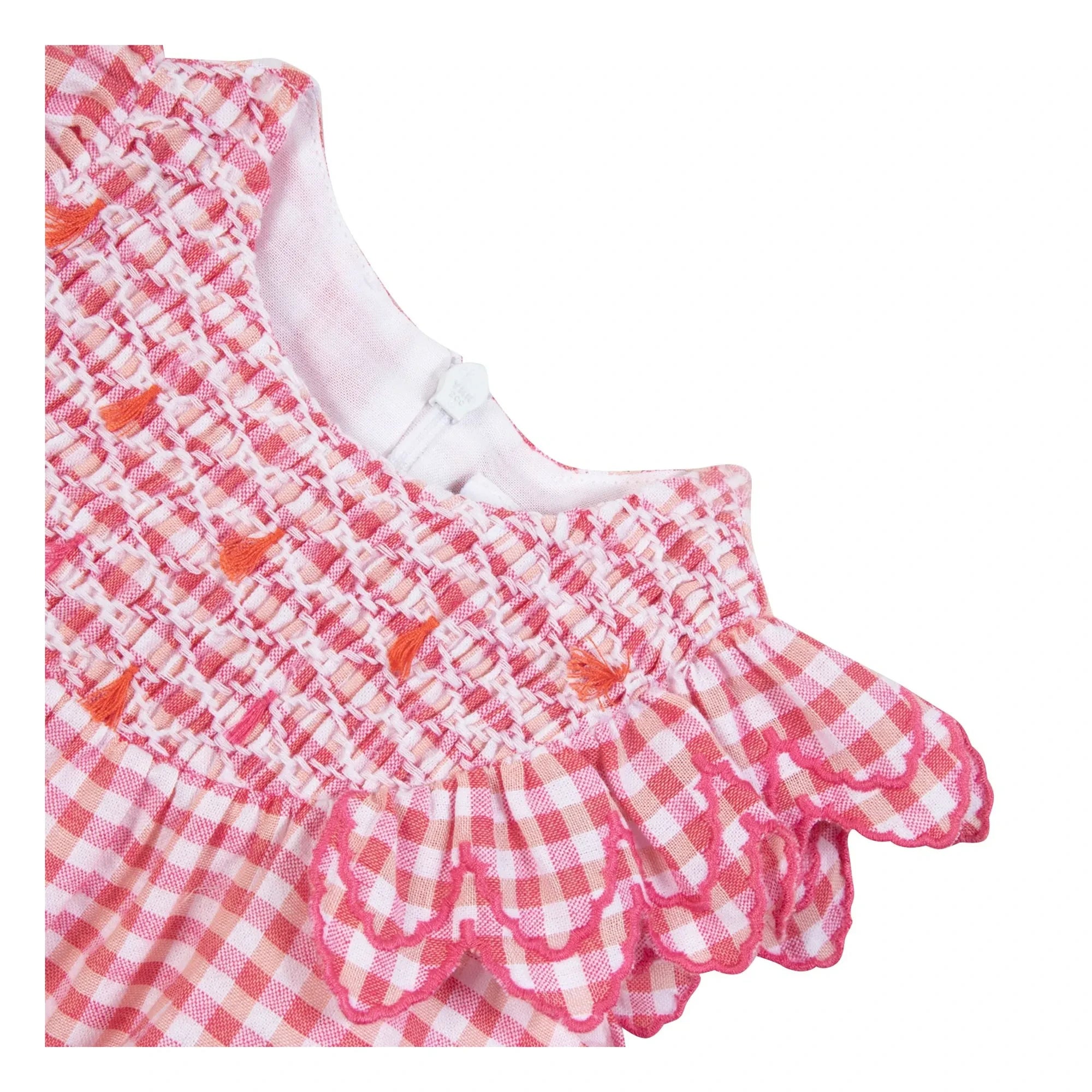 Tartine et Chocolat - Gingham Gingham Dress | Pink