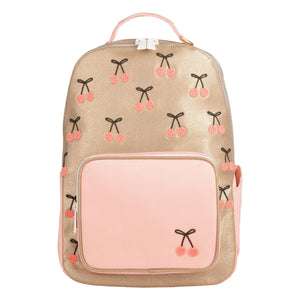 Jeune Premier - Cherry Pompon Sırt Çantası | Gold