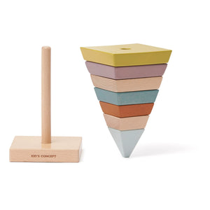 Kid's Concept - Wooden Stacking Pyramid