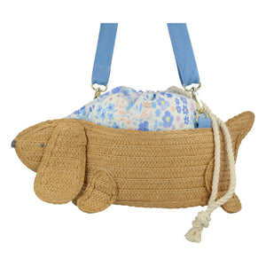 Meri Meri - Dachshund Basket | Brown