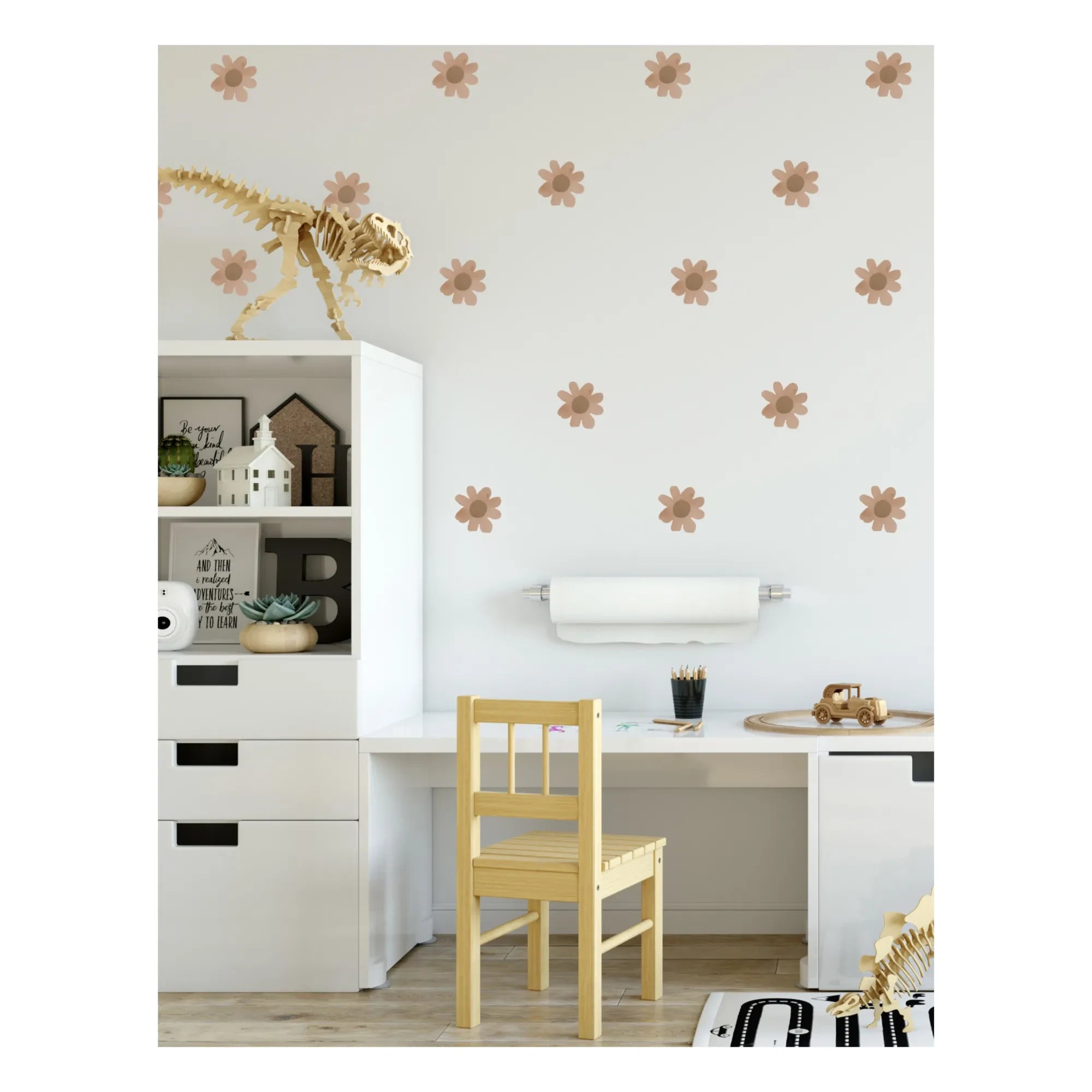 Studio Loco - Floral Wall Decals | Brown