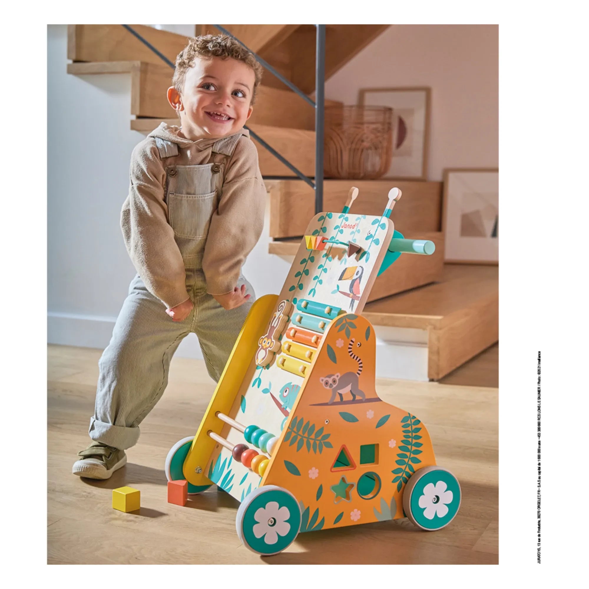 Janod - Multi-Activity Tropical Card