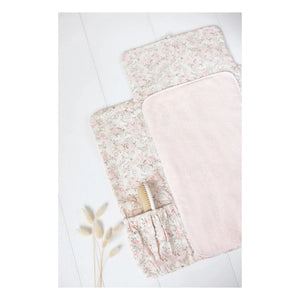 Tartine et Chocolat - Jardin Hivernal travel changing mat | Pink