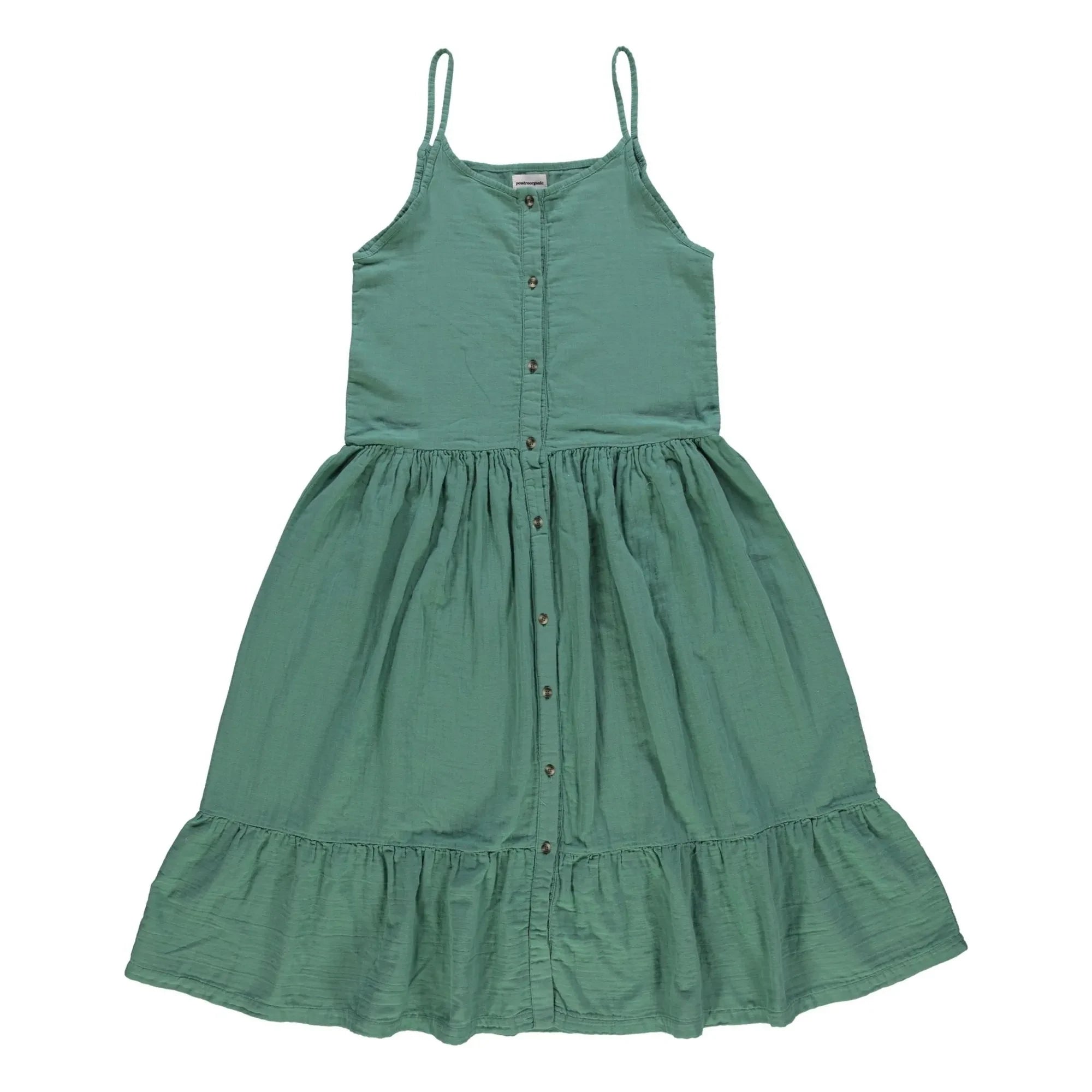Poudre Organic - Celosia Dress | Forest Green