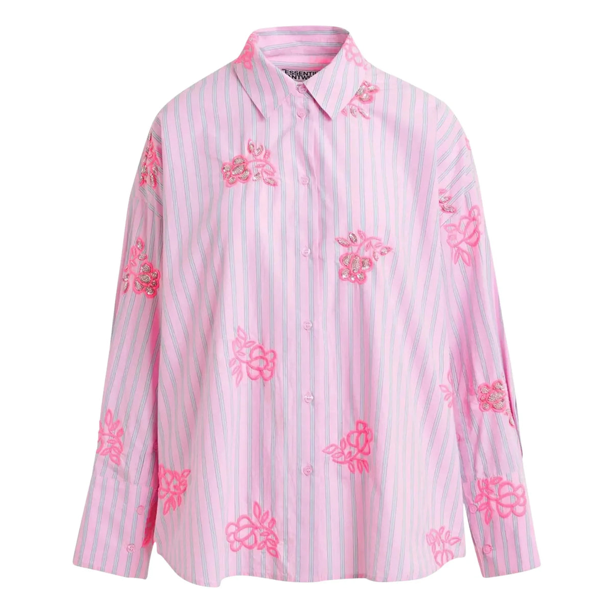Essentiel Antwerp - Jalinki Embroidered Shirt | Pink